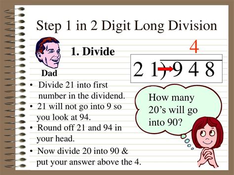 Image result for Long Division Method with 2 Digit Numbers