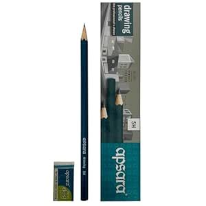 Apsara Drawing Pencils 5H, Special Impregnated Lead, Glide Effortlessly ...