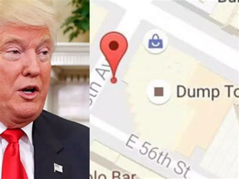 Trump Tower Becomes 'Dump Tower' on Google Maps!