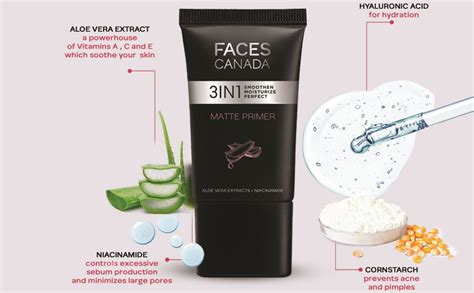Buy FACES CANADA Matte Primer, 30g | Oil-Free Matte Finish ...