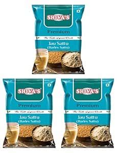 SHIVA'S Jau Sattu (Barley Sattu) – Pack of 3 (500g Each) Natural Barley ...