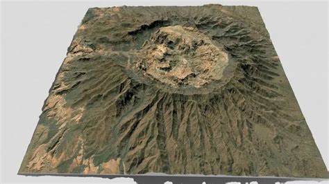 PBR Game 3D Models – Mountain landscape Massif du Tah de Zoumri – 3DSky ...
