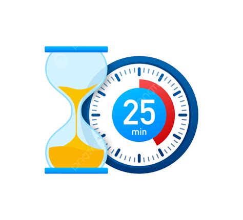 Stopwatch Timer Clipart Vector, The 25 Minutes Timer Stopwatch ...