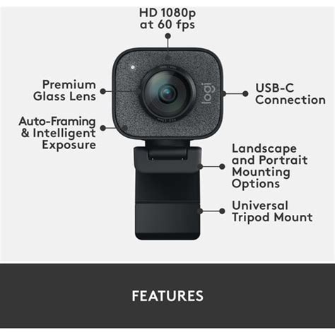 Image result for Logitech Streamcam Graphite