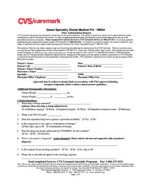 Fillable Online Trend is reported - CVS Caremark Fax Email Print ...