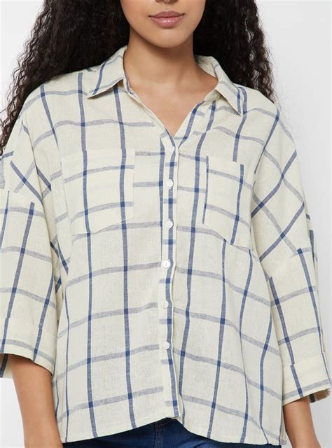 Buy Women Yarn Dyed Tunic Online at just Rs. 599.0 - 1000016202598 ...