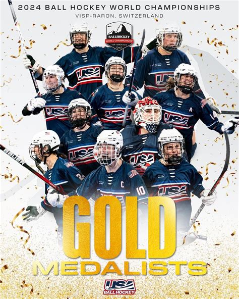 USA captures historic gold medal at ISBHF Worlds | Women's Hockey Life