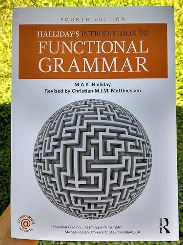 Buy Halliday's Introduction to Functional Grammar, Fourth Edition Book ...