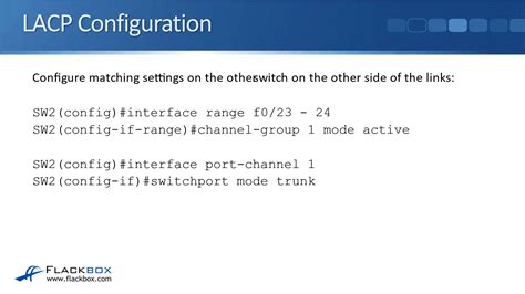 Image result for Cisco LACP Configuration Example
