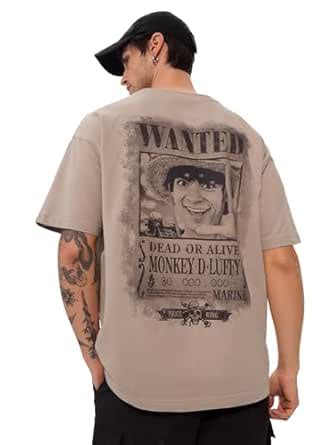 Buy The Souled Store One Piece: Most Wanted Men and Boys Short Sleeves ...