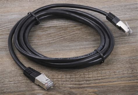 RS PRO | RS PRO, 2m Cat6, Black RJ45 to Male RJ45 Male, S/FTP Shielded ...