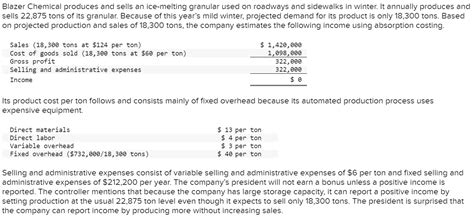 Image result for Income Statement Using Absorption Costing