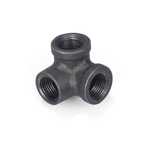 Threaded Pipe Fittings Malleable Black Iron Fittings Tee Elbows Npt Fo ...