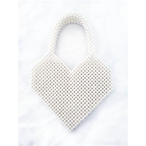 Buy A Clutch Story Love Inspo Pearl Wristlet HandBag Online