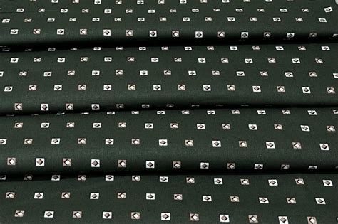 Buy Bottle Green Digital Printed Pure Cotton Shirt Fabric – Fabric Bhandar