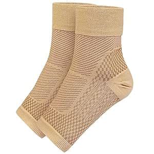 Adium Ankle Compression Socks with Arch Support for Women Men Ankle ...