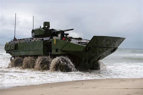 US Marines Tests New ACV-30 Armored Fighting Vehicle with Kongsberg's ...