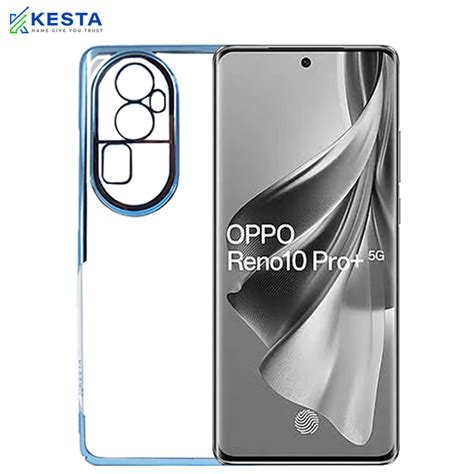 Oppo Reno 10 Pro Plus Cover - Noble New Blue Transparent Case (Ultra ...