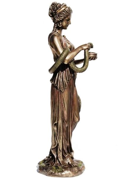 Hygieia Greek Goddess of Health & Hygiene figurine | Boutique Trukado ...