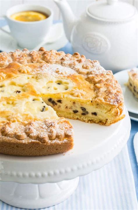 Italian ricotta pie (crostata) is a classic dessert that everyone loves ...