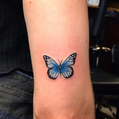 Top 63+ Best Blue Butterfly Tattoo Ideas - [2021 Inspiration Guide]