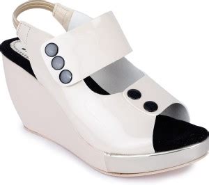 SAPATOS Women Off White Wedges - Buy SAPATOS Women Off White Wedges ...