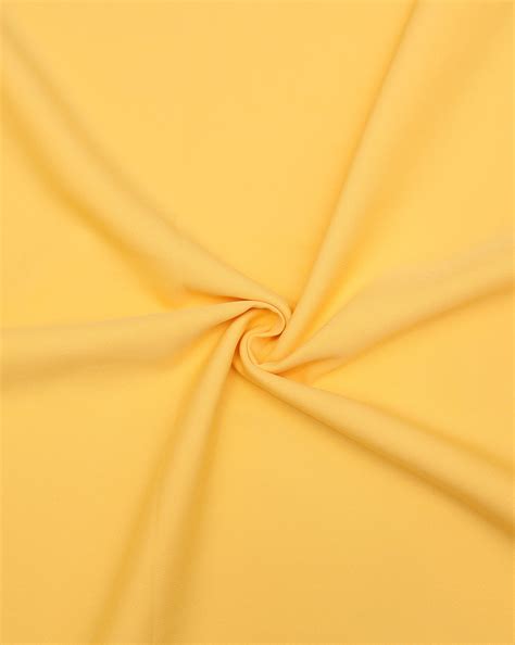 BRIGHT YELLOW BANANA CREPE FABRIC – Sahni Fabs