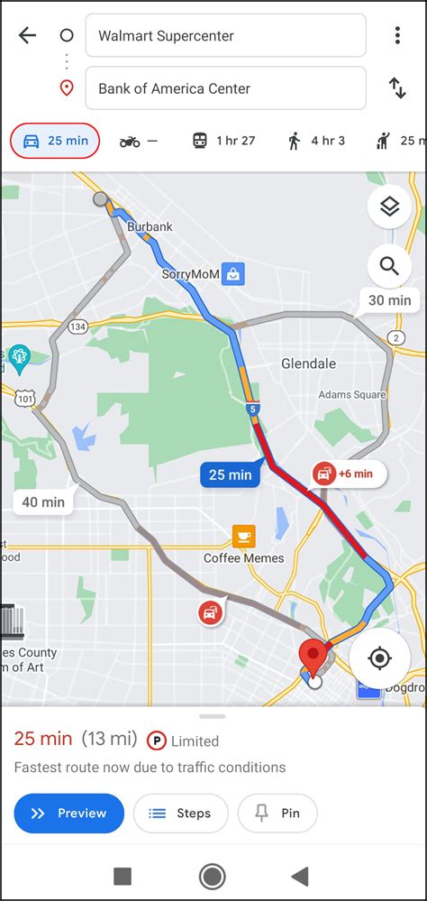 Image result for Google Maps Driving Directions