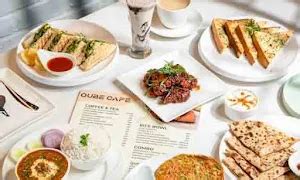 Menu of Qube Cafe, Koramangala 4th Block, Bangalore | April, 2025 ...