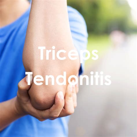 Triceps Tendonitis: How to Care For Weight Lifters Elbow - RennWellness