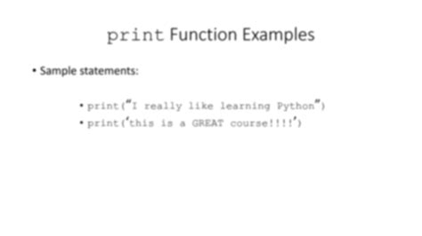 Image result for Python Print Function Definition