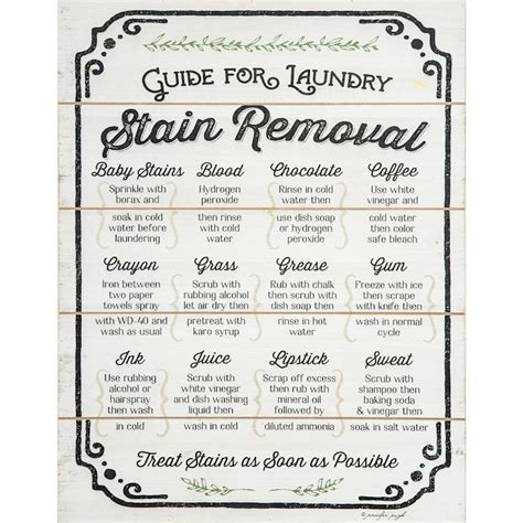 Image result for Stain Removal Reference Guide