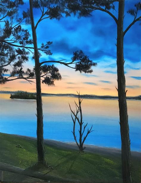 Image result for Bob Ross Paintings Sunset Tutorial