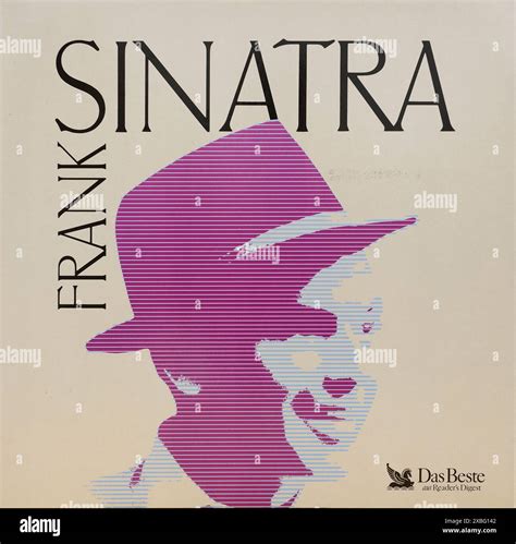Vintage vinyl record cover. Frank Sinatra-Self-titled 1988 Stock Photo ...