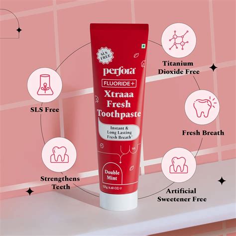 Perfora Xtraaa Fresh Toothpaste | Get Fresher Breath Naturally ...