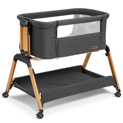 Amazon.com: Bassinet Bedside Sleeper, Rocking Bassinets with Comfy ...