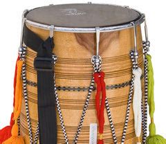 MAHARAJA MUSICALS Dhol Drum, Professional, Kachha Pakka Shesham Wood ...