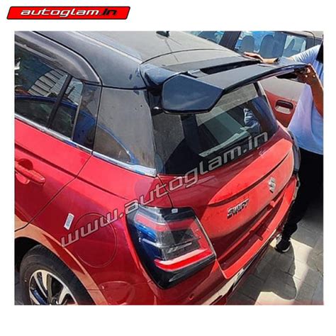 Upgrade Your Maruti Swift with Black Monster Spoiler - Aggressive and ...