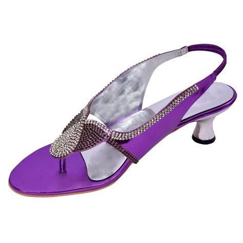 Short Pencil Heel Sandal - National Handloom Corporation