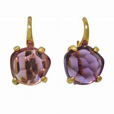 re pomellato pomellato lola amethyst gold earrings at 1stdibs re pomellato pomellato lola amethyst gold earrings at 1stdibs