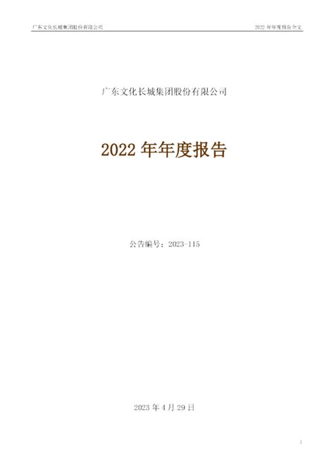 *ST文化：2022年年度报告