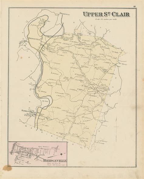 Upper St Clair Pa Map at Keith Maxey blog