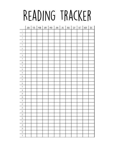 Image result for Daily Pages Reading Tracker