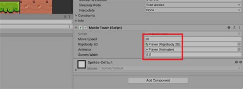 Unity Android Touch Controls 的图像结果