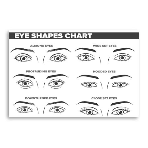 Different Eye Shapes Chart
