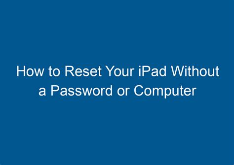 Image result for Hard Reset iPad without Computer
