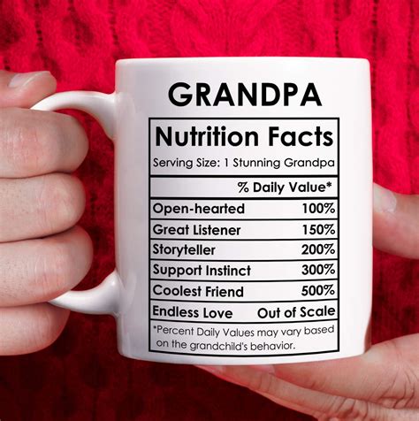 Amazon.com: Yanprint Cool Grandfather Gifts,Funpa Definition Ceramic ...