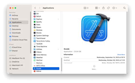 Uninstall Xcode 的图像结果