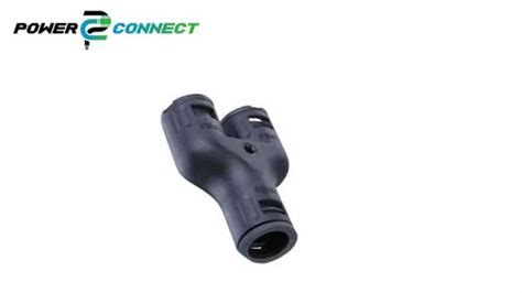 Connector Gland Polyamide Nylon Flexible Conduit - 3 Way Y Shaped Nylon ...
