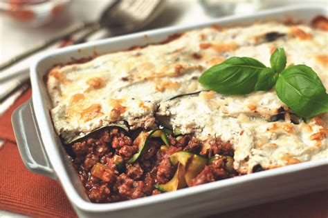 Zucchinis & Quorn Mince Lasagne Recipe